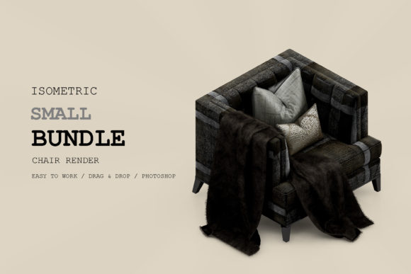 Evaluating Isometric Chair 3D Render Pack 246 for Professional Design Projects