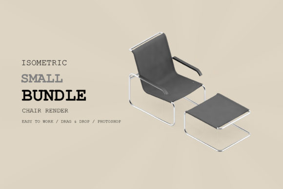Evaluating Isometric Chair 3D Render Pack 34 for Professional and Personal Design Projects
