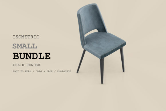 Isometric Chair 3D Render Pack 163: A Practical Evaluation for Digital and Print Workflows