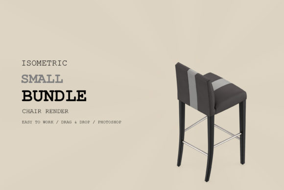 Isometric Chair 3D Render Pack 221: A Comprehensive Evaluation for Designers